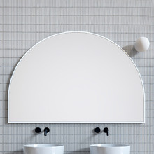 Avery 1500mm Framed Stainless Steel Wall Mirror